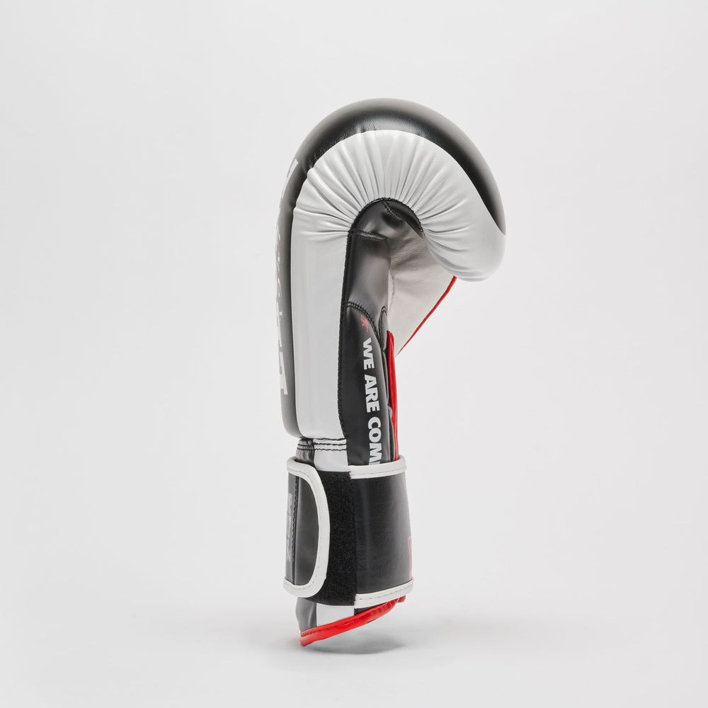 Боксерские перчатки Leone GN333 LOGO WACS Black 12 унций (каппу в комплекте) Киев - изображение 6