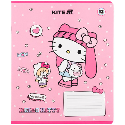 Тетрадь Kite Hello Kitty, 12 листов, клетка (HK25-232-1) Винница - изображение 10
