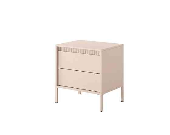 Тумба прикроватная Perfect Home Сенсо / Senso 2S/53 с 2 ящиками Беж (PFH-092035) Днепр
