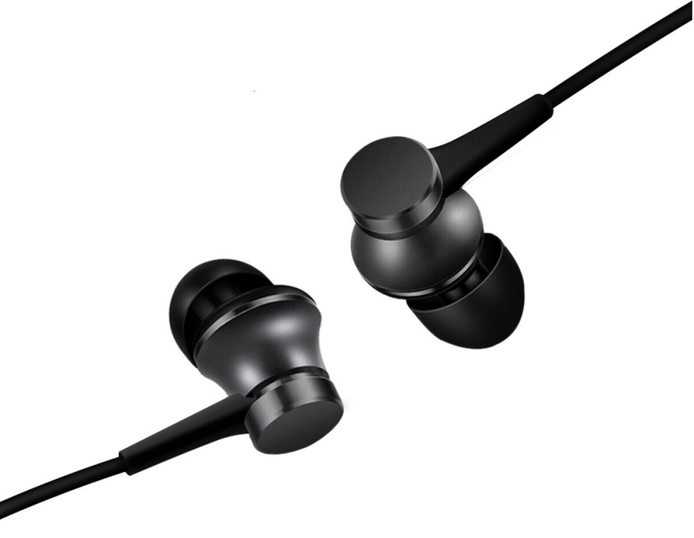 Навушники з мікрофоном Xiaomi Piston Fresh Bloom Matte Black Киев - изображение 1