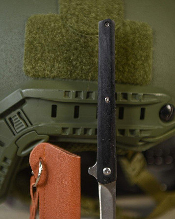 Нож в чехле silver black ВТ3804 Киев - изображение 6