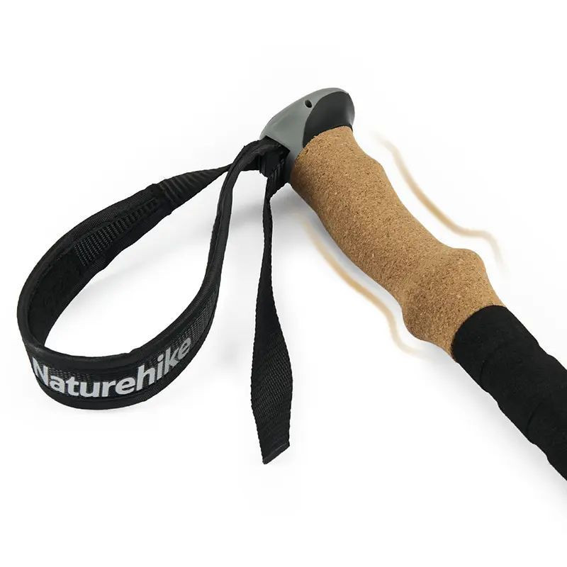 Трекинговые палки Naturehike 7075 CNH22DS002, 135 см, белый, 2 шт. Ровно - изображение 4