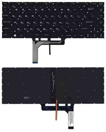 Клавиатура для ноутбука MSI (GS65, GS65VR) Black с подсветкой (Light), RU Вінниця