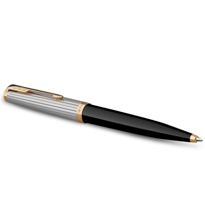 Ручка шариковая Parker 51 Premium Black GT BP (56 132) Винница - изображение 2
