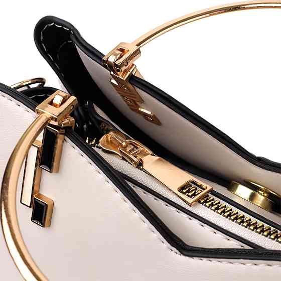 Елегантна жіноча сумка з якісної екошкіри Vintage sale_15129 Різнокольоровий Київ