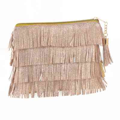 Пенал Yes Косметичка Weekend Charm 1 отделение Золотистый (532716) Винница