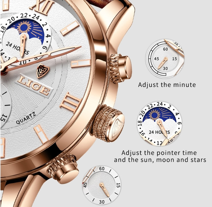 Lige Signature Gold, 2 ремінці Київ - фото 6