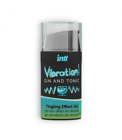 Рідкий вібратор Intt Vibration Gin Tonic (15 мл) Львів