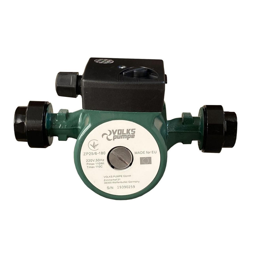 Насос циркуляційний VOLKS pumpe ZP25/6 180мм + гайки (000010613) Київ - фото 1