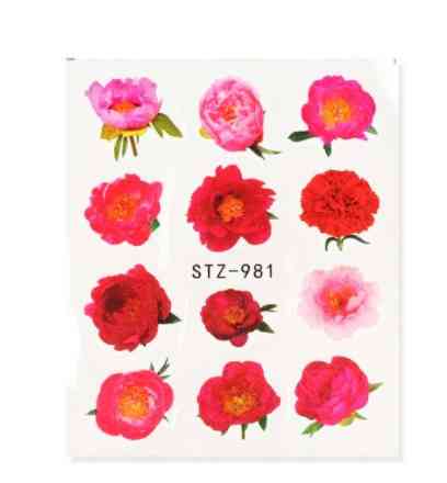 Водные наклейки на ногти 