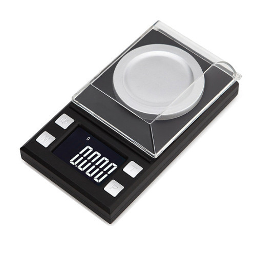 Ювелирные весы 8028 до 50 г, 0.001 г, большой ЖК-дисплей, PCS-счёт, тара, калибровка 50 г Киев - изображение 1