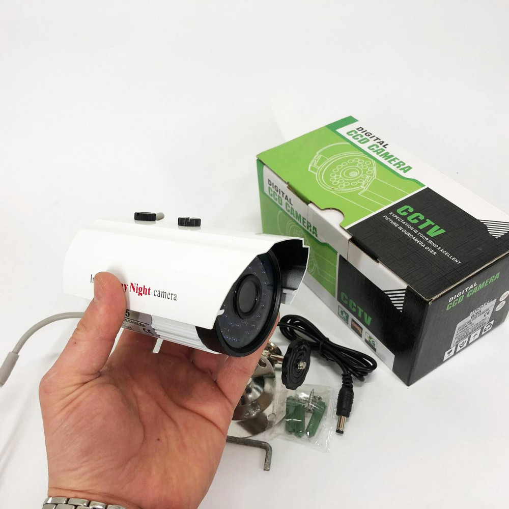 Вулична відеокамера з функцією нічного бачення UKC MOD-635 IP 1.3 MP, Камера з мікрофоном на вулицю JR-27 Івано-Франківськ - фото 5