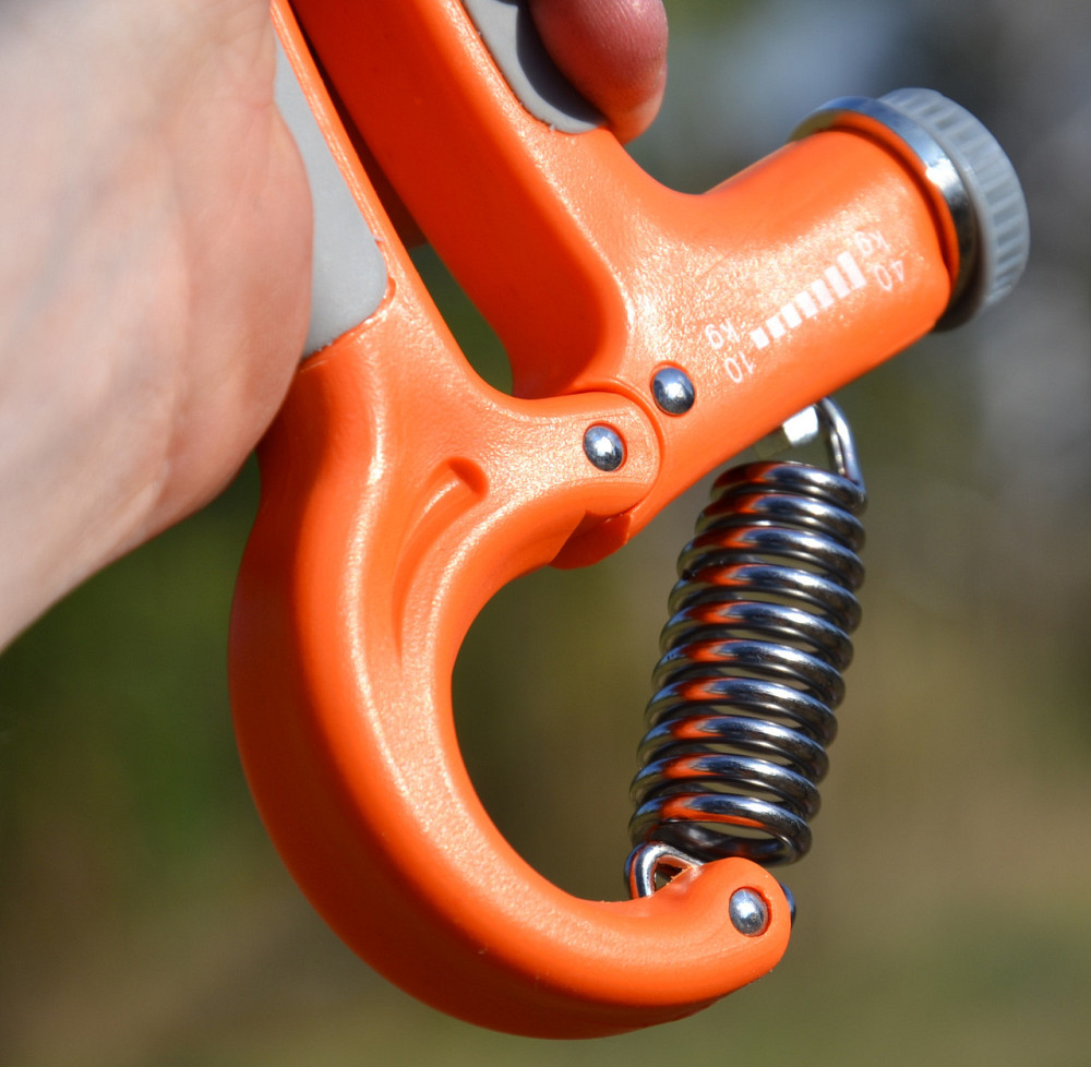 Еспандер кистьовий Power System PS-4021 з регульованим навантаженням 10-40 кг.  Power Hand Grip Orange Кам'янське - фото 9