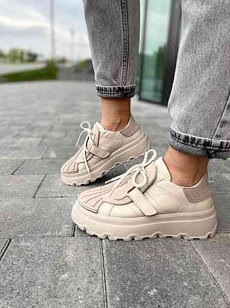 Olli Кросівки жіночі OLLI T-67-Люси кофе (весна-осінь, шкіра натуральна) (4780) Коломия