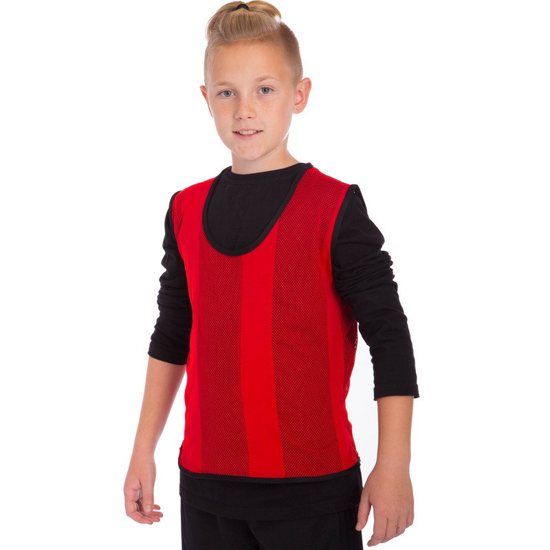 Манишка для футболу дитяча CO-5462 Вишневе - фото 2