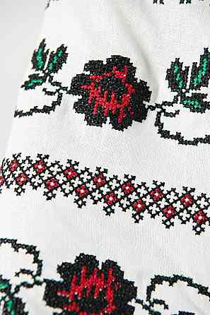 Вышиванка для девочек, льняная белая топ Киев