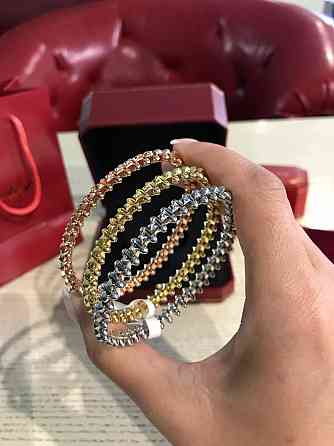 Брендовий Браслет Cartier із зубчиками/ браслет Картьє з зубчиками Одеса
