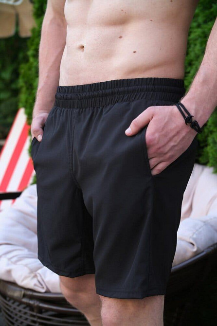 Пляжні шорти чоловічі Pobedov Vocation Black Київ - фото 8