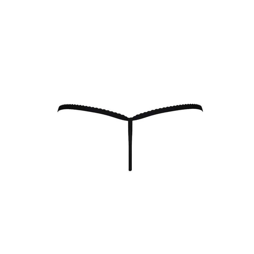 Трусики кружевные Passion Exclusive ATHENA THONG S/M, black Sex Aura Киев - изображение 4