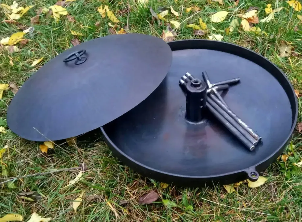 Незвичайна Сковорода з диска з отвором для швидкого приготування 50см Київ - фото 1