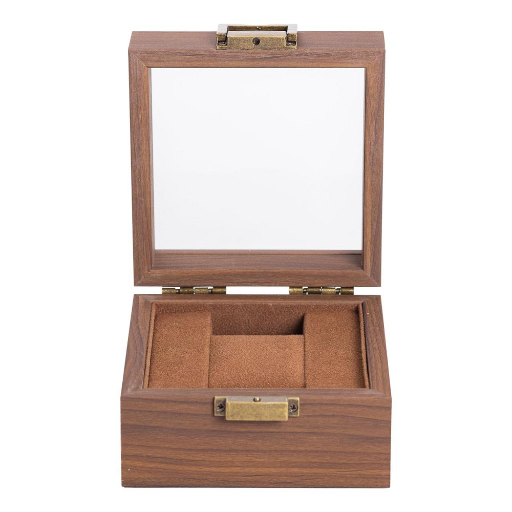 Yiwu Дерев'яна скринька для наручного годинника 12×12×7.4 см HP-5-11 Коломыя - изображение 2