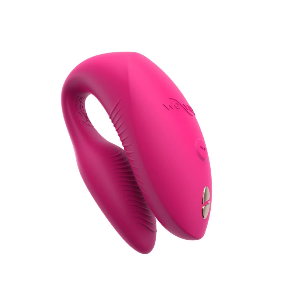 Вібратор для пар We-Vibe Chorus Pro Electric Pink з пультом і додатком, рожевий Sex Aura Київ - фото 3