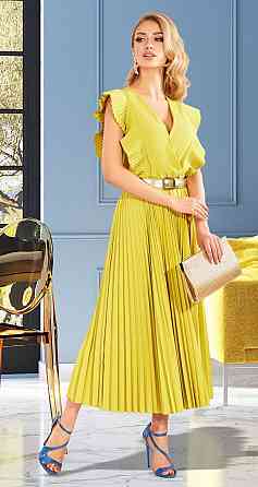 Красивое летнее платье плиссе (42) Киев