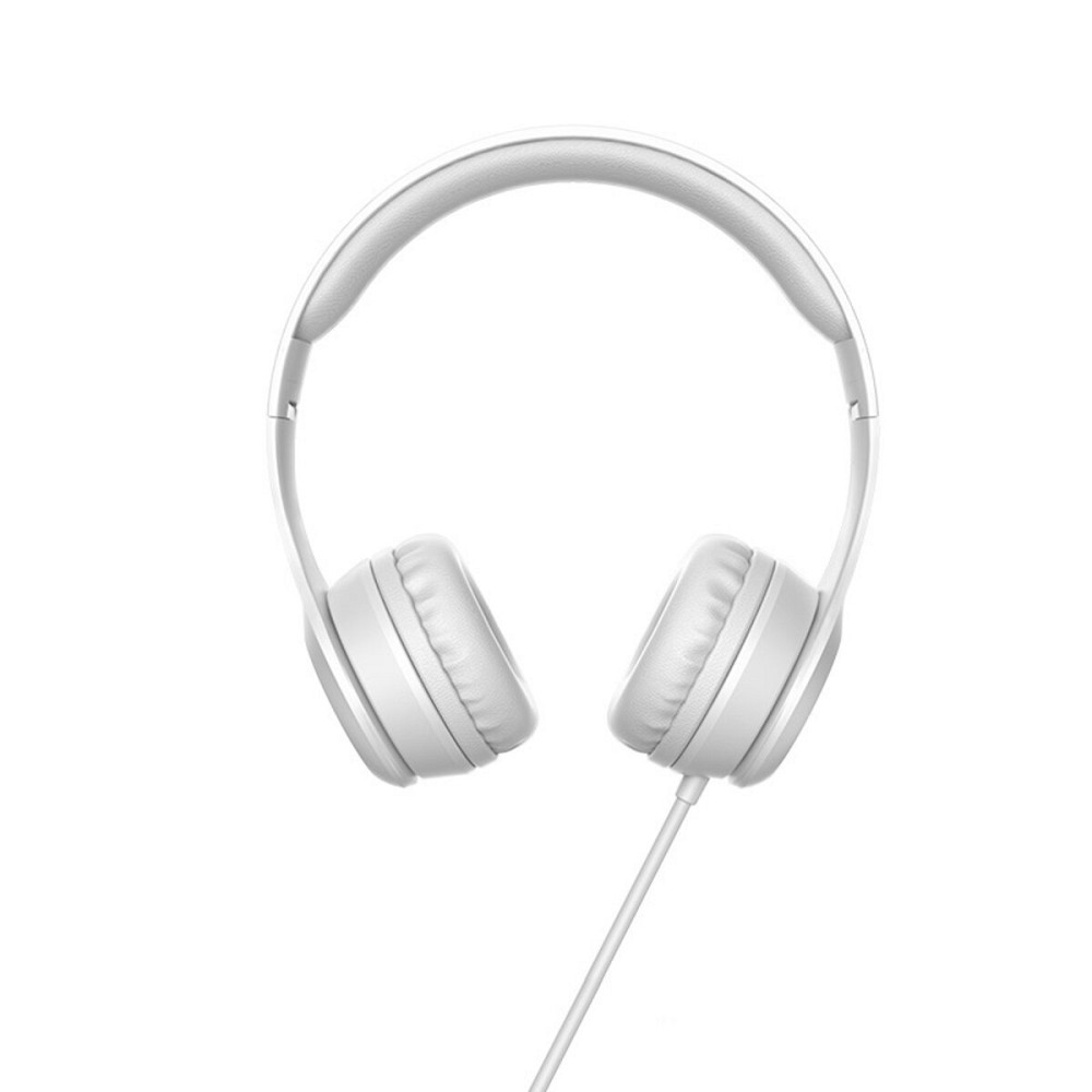 Навушники HOCO W21 Graceful charm wire control headphones Gray Киев - изображение 1