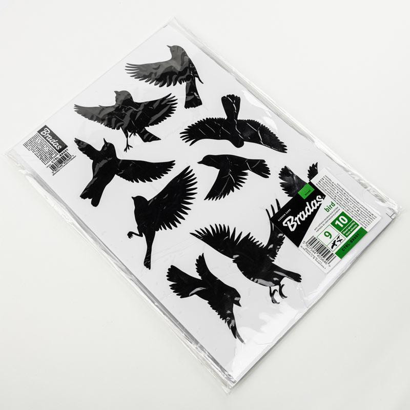 Наклейки для відлякування птахів, МАЛІ 9 шт., 10 аркушів, CTRL-BR001 Київ - фото 2