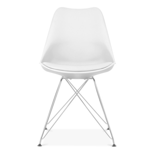 Стілець Тауер С пластиковий білий Дніпро - фото 4