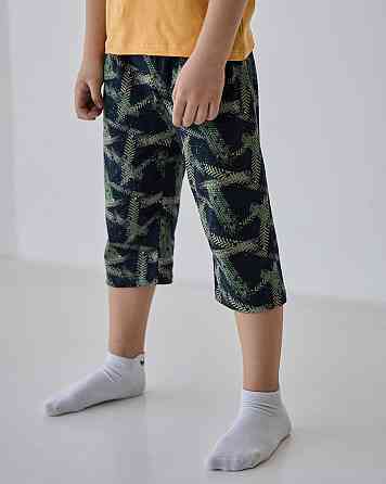 Подростковый комплект с шортами на мальчика Tom John - Мишка на серфе - Family look папа/сын 89900 12-13, Киев