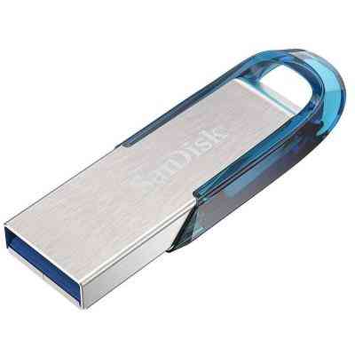 USB флеш накопичувач SanDisk 64GB Ultra Flair Blue USB 3.0 (SDCZ73-064G-G46B) Вінниця