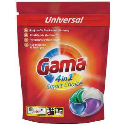 Капсули для прання Gama 4 in 1 Universal 30 шт. (8435495826996/8435495836698) Вінниця