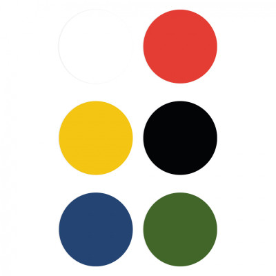 Гуашевые краски Yes Orange Line 6 кольорів по 20 мл (230430) Винница - изображение 5