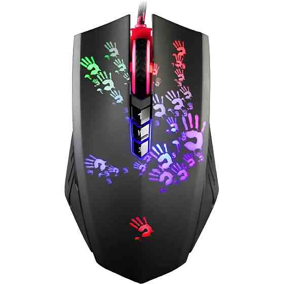 Миша A4Tech A60A Bloody Black USB ( Чорний ) Харьков