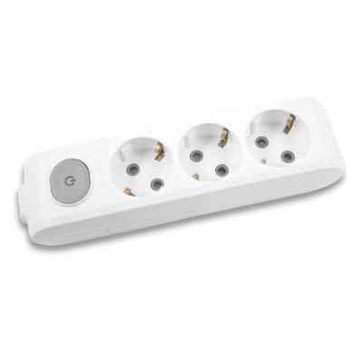 Колодка для удлинителя Panasonic X-tendia із заземленням 3 гнізда (WLTA04302GR-UA) Винница