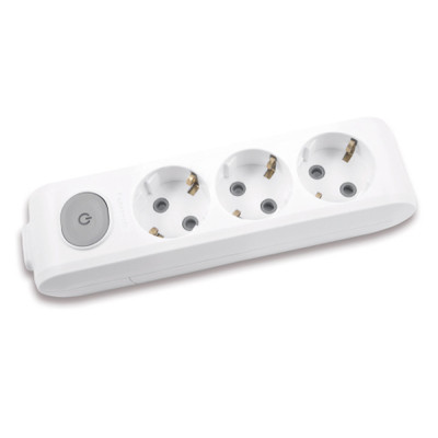 Колодка для подовжувача Panasonic X-tendia із заземленням 3 гнізда (WLTA04302GR-UA) Вінниця - фото 1