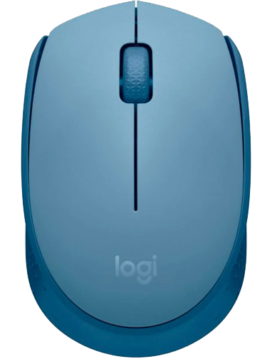 Миша Logitech M171 Wireless Mouse Blue Grey (6857589) Київ - фото 1