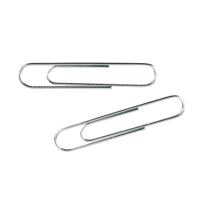 Скріпки канцелярські Axent оцинковані 78 мм 50 шт (полібег) (D4116/P) Вінниця - фото 1