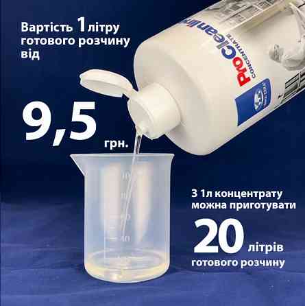 Концентрат для миття скляних і дзеркальних поверхонь (1,05 кг) Павлоград