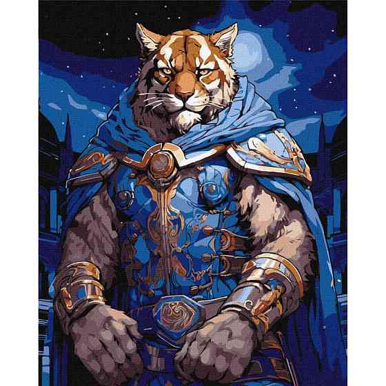 Картина за номерами "Сильний звір" ©zubenko.oleksii KHO6571, 40х50см Вінниця