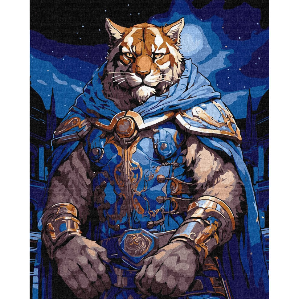 Картина за номерами "Сильний звір" ©zubenko.oleksii KHO6571, 40х50см Вінниця - фото 1