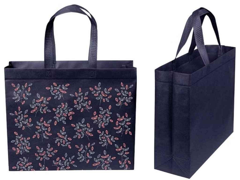 Еко сумка бокс з друком Барбарис із замком 385х320х120мм 400мм ТМ ECOBAG Київ - фото 1