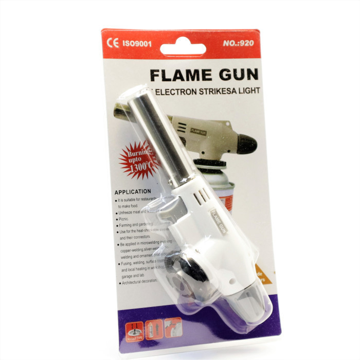 Портативний газовий пальник 920 на балончик з п'єзопідпалом, компактний і зручний для кемпінгу. Одеса - фото 1