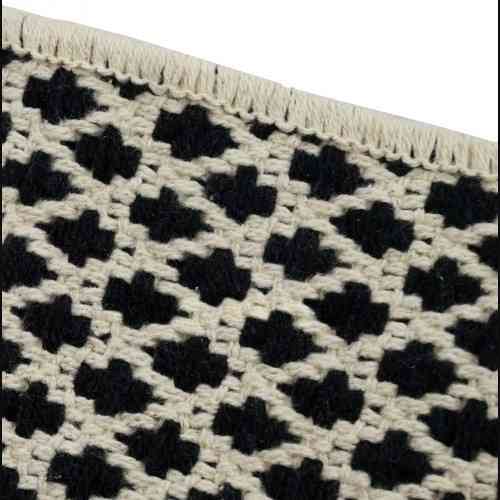 Килимок для підлоги СОМА 50x80 TM Dariana чорний Житомир