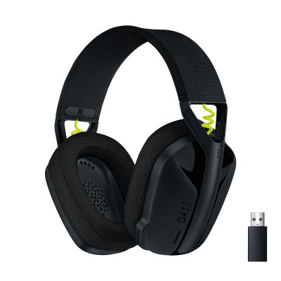 Навушники Logitech G435 Lightspeed Wireless Gaming Headset Black (981-001050) Вінниця - фото 1
