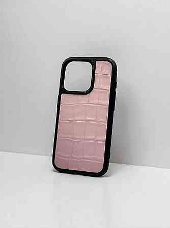 Кожаный чехол на айфон противоударный для Apple iPhone из натуральной итальянской кожи 17 Air, 17 Pro, 17 Pro Max поликарбонат роз Одесса