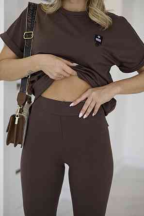 Спортивный летний костюм Total 50-52, Шоколадный Киев