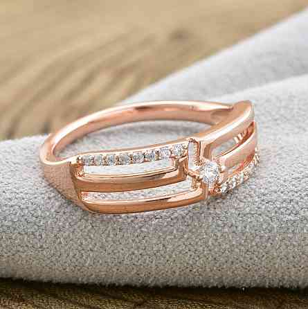 Кольцо 20 размер Xuping, (ширина 6мм, вес 2,5г), позолота РО Киев