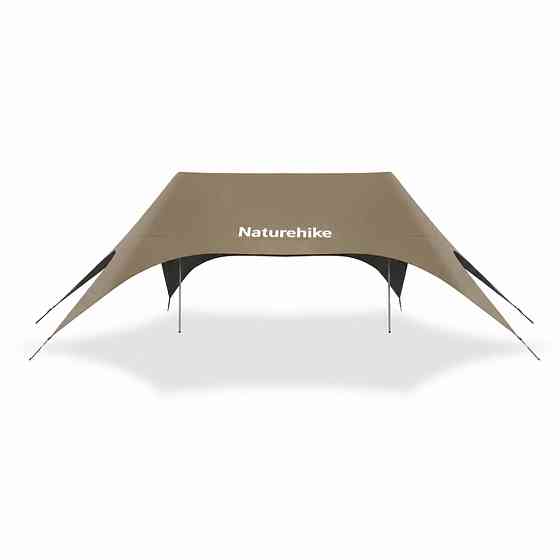 Тент туристичний Naturehike Cloud Skies Tarp Lite CNK2650WS023, 960 х 485 х 260 см, темно-коричневий Киев